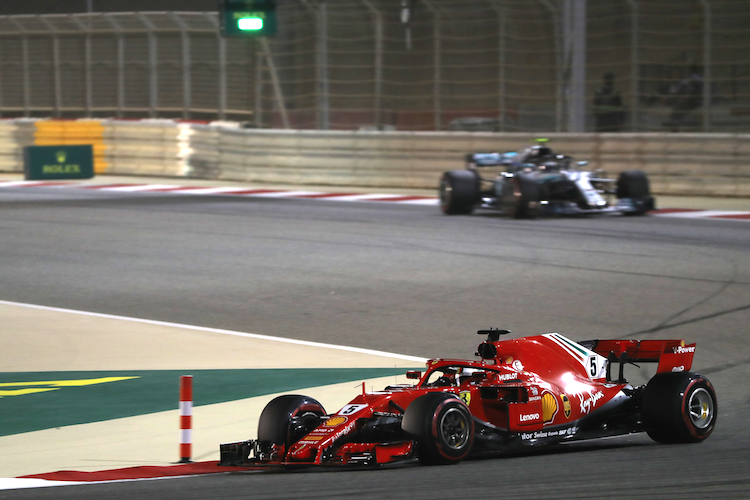 Vettel gegen Bottas in Bahrain