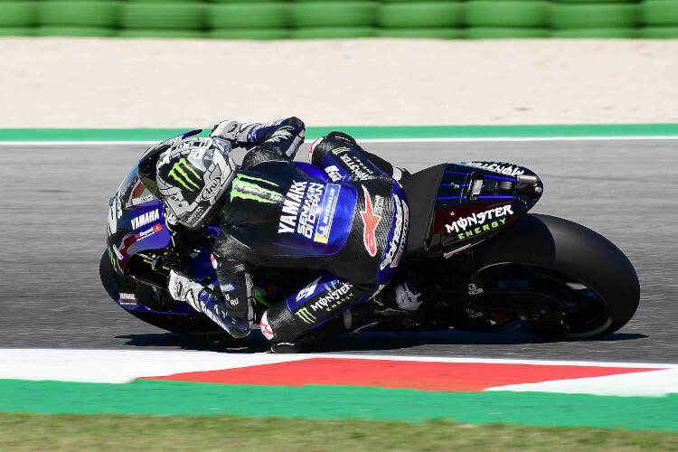 Yamaha-Werksfahrer Maverick Viñales präseniert sich stark