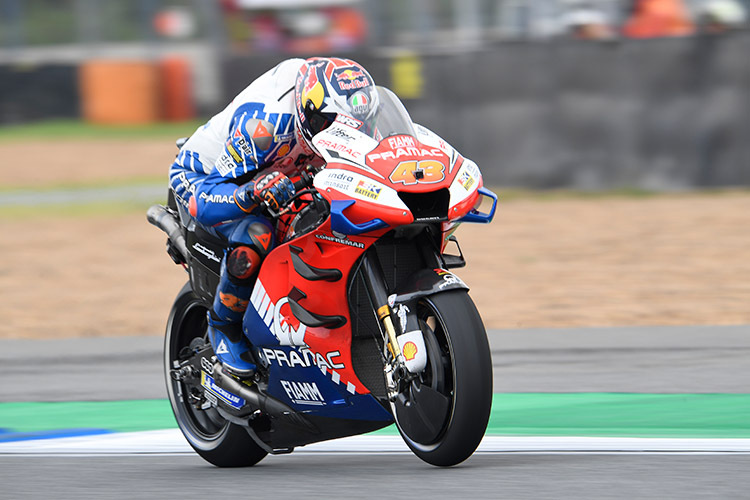 Jack Miller in Buriram auf der Ducati GP19