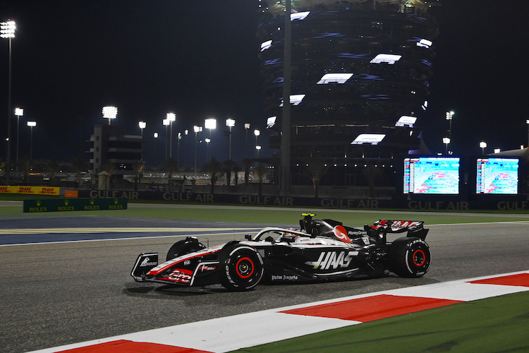 Nico Hülkenberg im Haas-Rennwagen