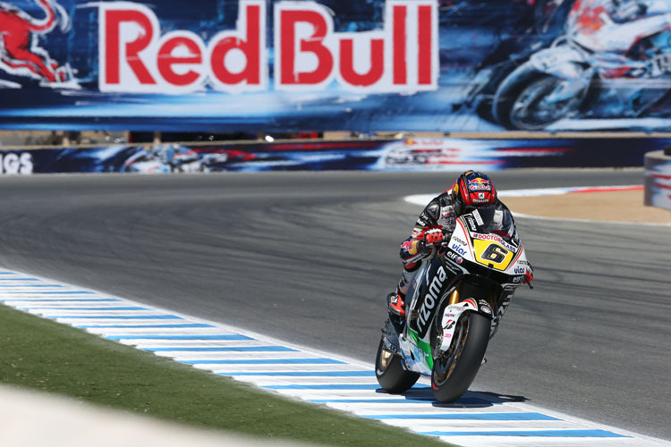 Stefan Bradl kommt bisher gut in Laguna Seca zurecht