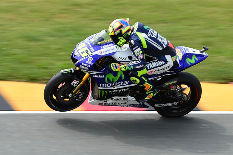 Valentino Rossi auf dem Sachenring