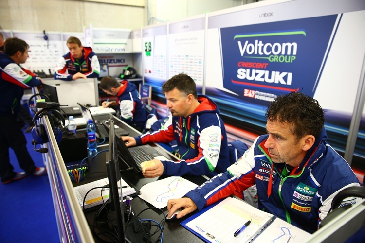 Beim Voltcom-Crescent-Suzuki-Team