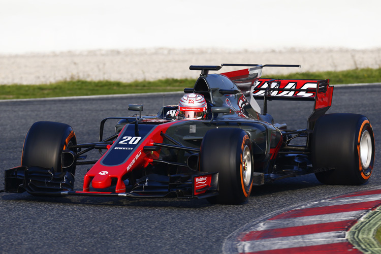 Kevin Magnussen im neuen Haas-Renner