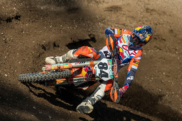 Lokalmatador Jeffrey Herlings auf KTM