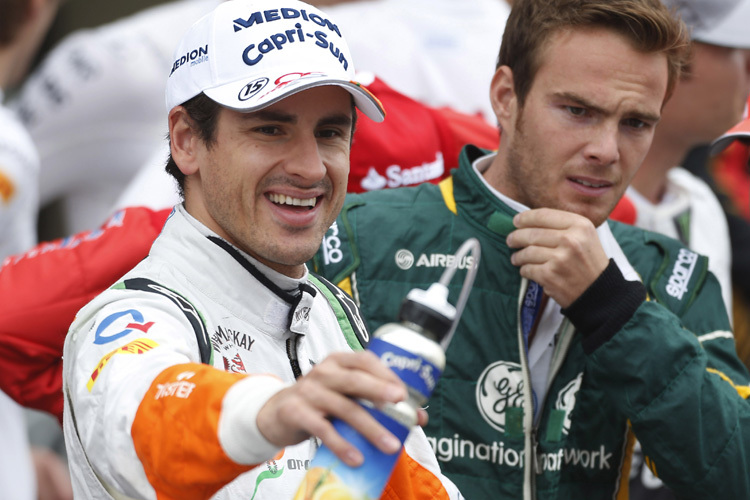 Adrian Sutil und Giedo van der Garde: Sind das die Sauber-Fahrer 2014?