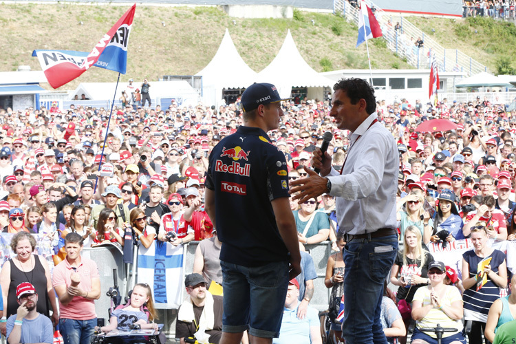 Max Verstappen hat in Deutschland viele Fans