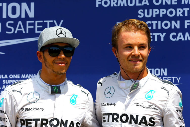 Das Mercedes-Duo will in Hockenheim den nächsten Doppelsieg