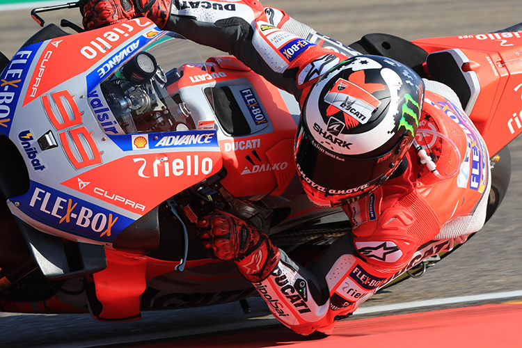 Jorge Lorenzo gewann bislang drei Rennen für Ducati