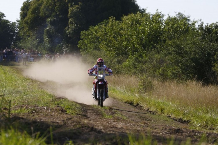 Joan Barreda (Honda) geht als Führender in den dritten Tag der Dakar 2015