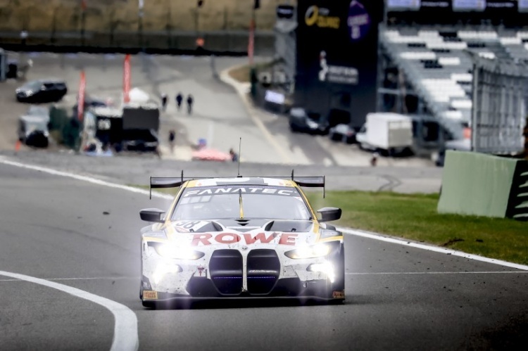 An der Spitze in Spa: Der BMW M4 GT3 von Rowe Racing