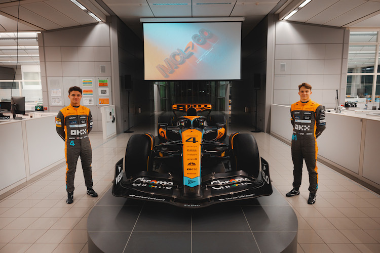 Oscar Piastri (rechts) sagt über Lando Norris (links): «Ich kann viel von ihm lernen»