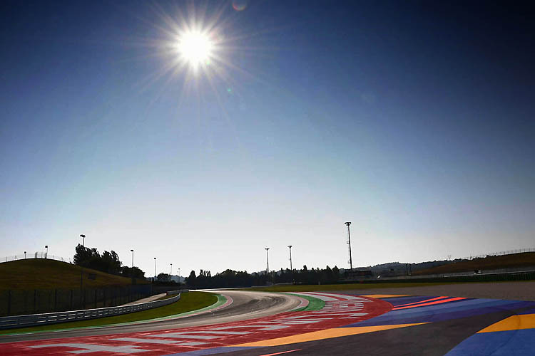 Ob in Misano im September gefahren werden kann, steht in den Sternen