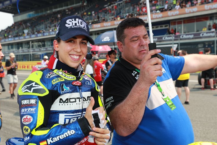 Maria Herrera schlägt sich im Feld der Supersport-WM 2019 achtbar