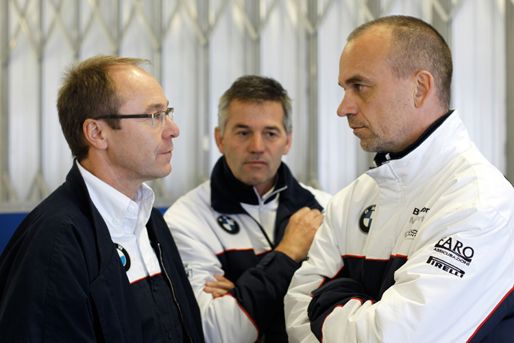 Rainer Bäumel (re.) berichtet direkt an Bernhard Gobmeier (li.)