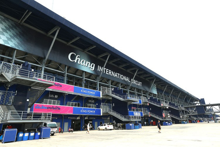 Der Chang Circuit in Buriram/Thailand ist eine moderne Anlage