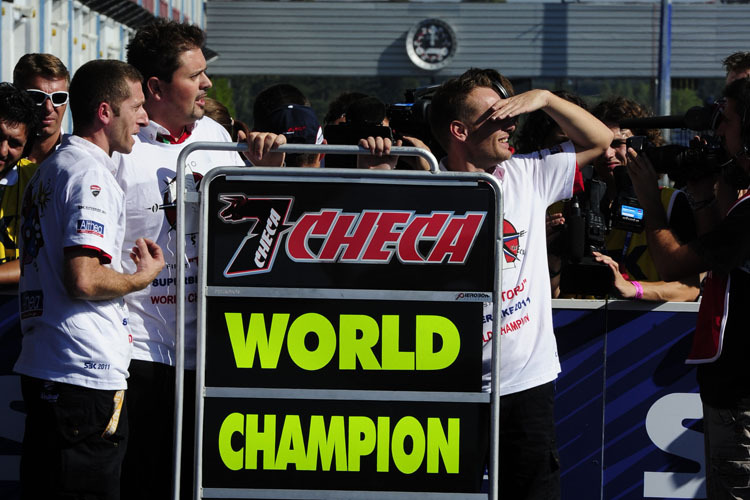 World Champion Checa - vielleicht 2013?