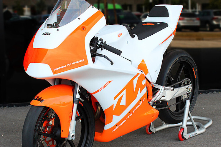 Auf solchen KTM-Bikes wird im Northern Talent Cup 2020 gefahren