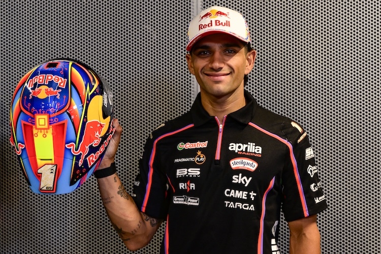 Bei seinem Heim-GP wird Jorge Martin ein spezielles Helmdesign im Einsatz haben