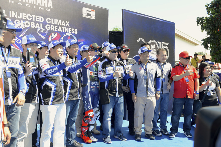 Jorge Lorenzo traf die Yamaha-Manager und Händler auf den Philippinen