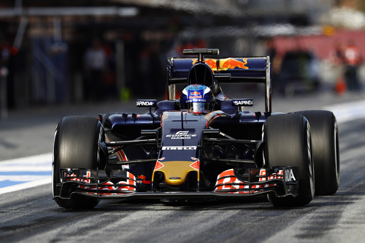 Max Verstappen im Toro Rosso