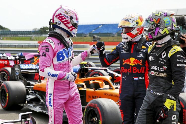 Nico Hülkenberg, Max Verstappen & Daniel Ricciardo