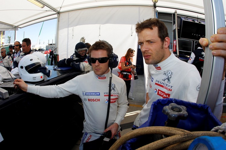 Anthony Davidson (li.) und Alex Wurz gehen 2012 getrennte Wege