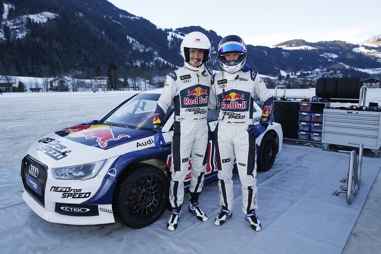 Mattias Ekström und Felix Neureuther