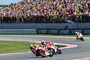 Andrea Dovizioso folgte Dani Pedrosa wie ein Schatten