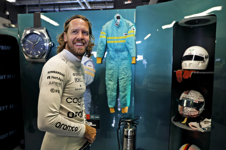 Vettel 2022 vor seinem letzten Grand Prix