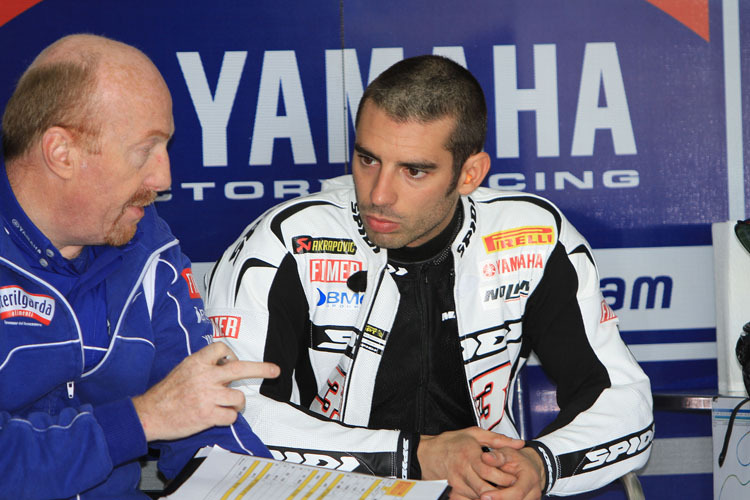 Melandri erledigte für Yamaha einen guten Job