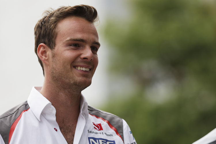 Sauber-Testpilot Giedo van der Garde: «Das Angebot war einfach zu gut, um es auszuschlagen»