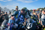 Johannes Schwimmbeck (re.) gratuliert MTP-Teamkollegen David Datzer zu seinen Erfolgen