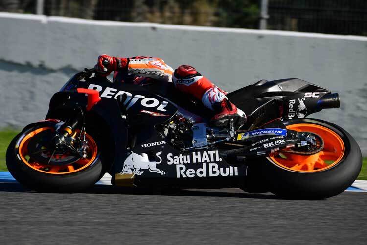 Marc Márquez führt an letzten Tag der Testfahrten in Jerez