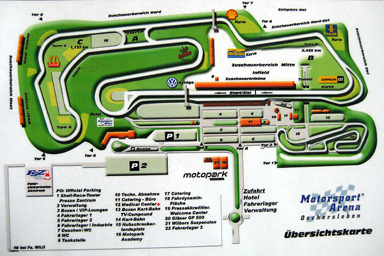 Eine Runde in Oschersleben
