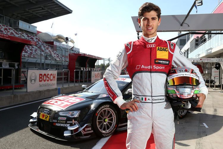 Antonio Giovinazzi fährt in Moskau für Audi