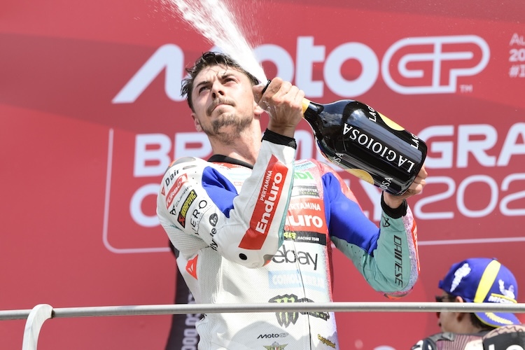 Traumhaft: Platz 3 beim Heim-GP für Fabio Di Giannantonio