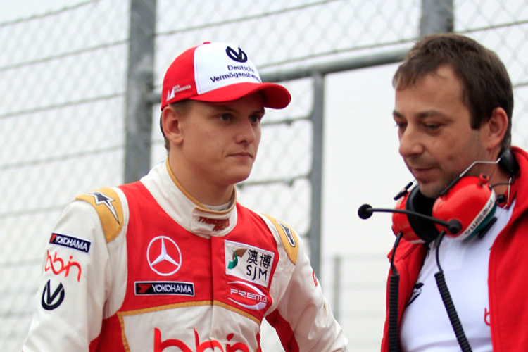 Fokussiert: Mick Schumacher