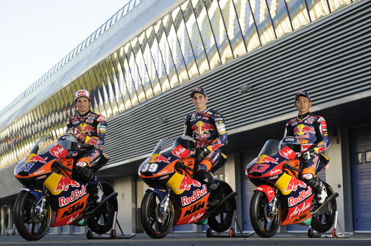 Arthur Sissis, Luis Salom und Zulfahmi Khairuddin