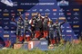 Podium der Rallye Estland