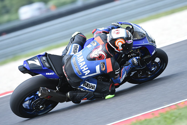 Max Neukirchner gibt der YART-Yamaha auch auf dem Slovakia Ring die Sporen