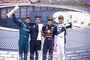 Unerwartetes Quartett auf dem Siegerpodest in Baku