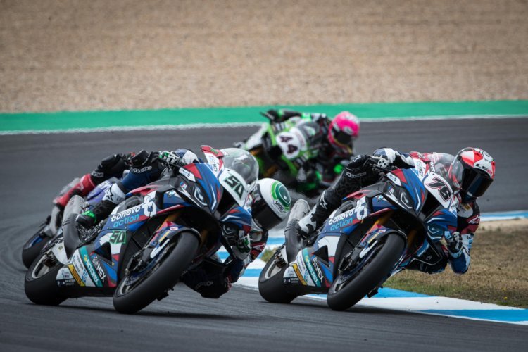 Eugene Laverty und Loris Baz hatten in Estoril nicht viel zu feiern