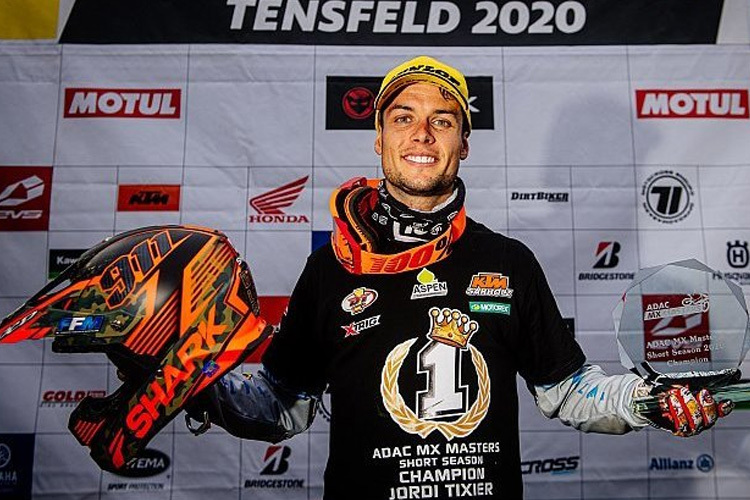 Jordi Tixier ist souveräner Gesamtsieger der ADAC MX Masters short season 2020