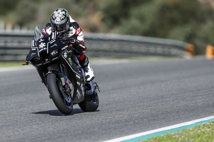 Jonathan Rea beim Wintertest in Jerez