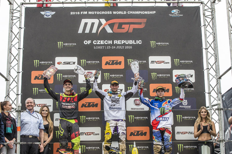 Max Nagl siegte in Loket vor Titelaspirant Tim Gajser und Weltmeister Romain Febvre