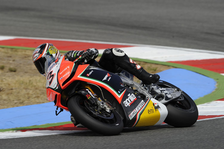 Max Biaggi steigerte sich enorm