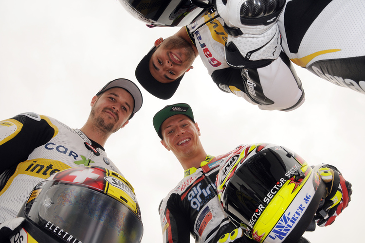 Die Schweizer Lüthi, Aegerter und Raffin