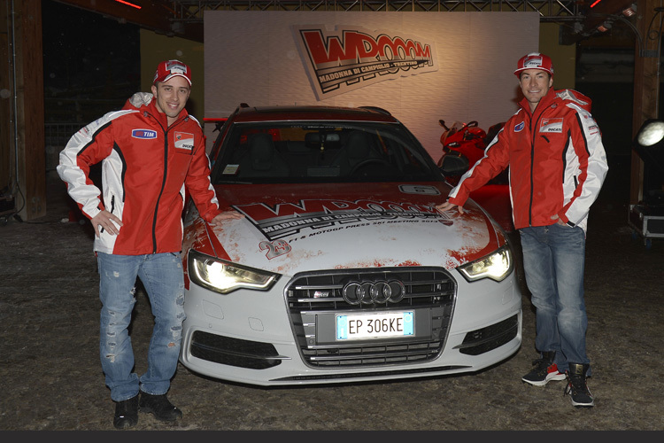 Andrea Dovizioso und Nicky Hayden