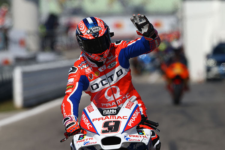 Danilo Petrucci war am Freitag der schnellste MotoGP-Pilot